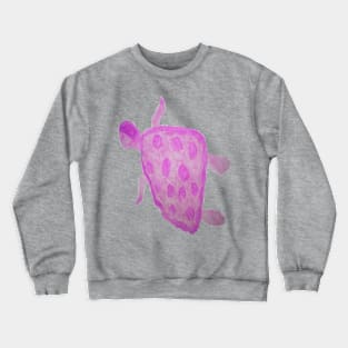 Pink Sea Turtle Crewneck Sweatshirt